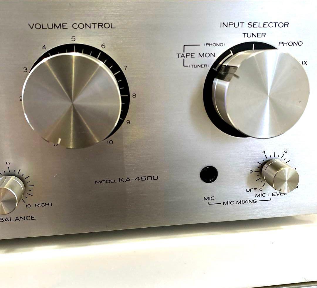 TRIO プリメインアンプ KA-4500 動作品 トリオ