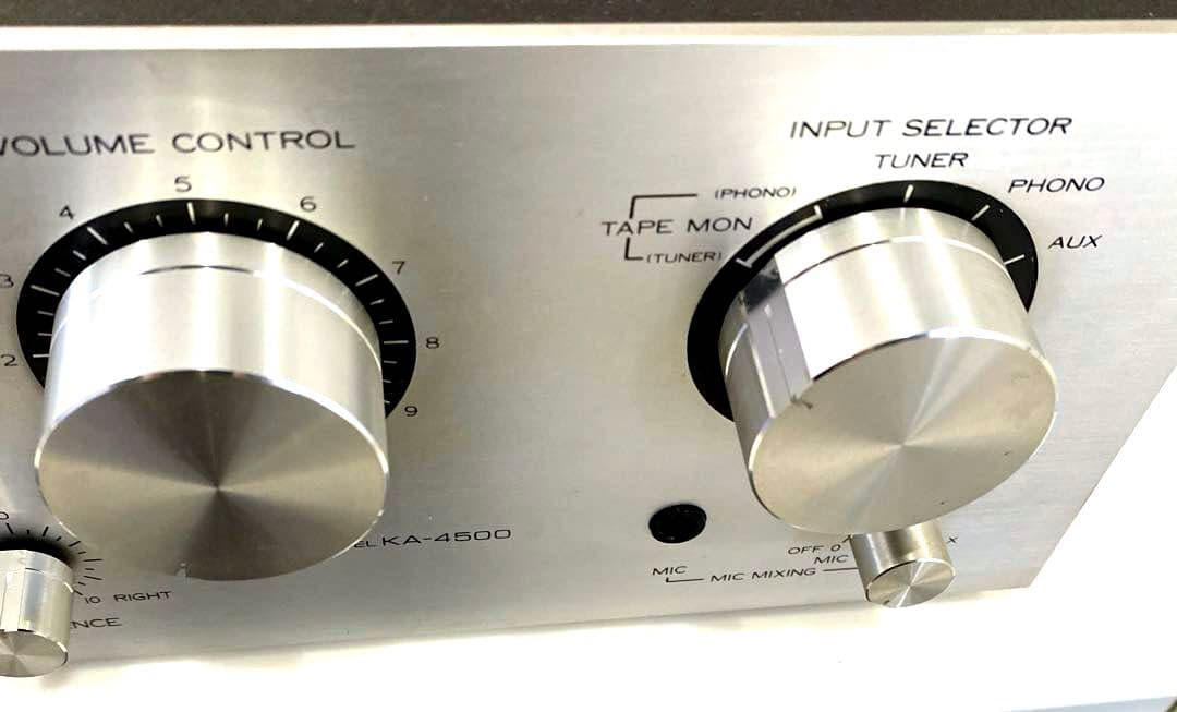 TRIO プリメインアンプ KA-4500 動作品 トリオ