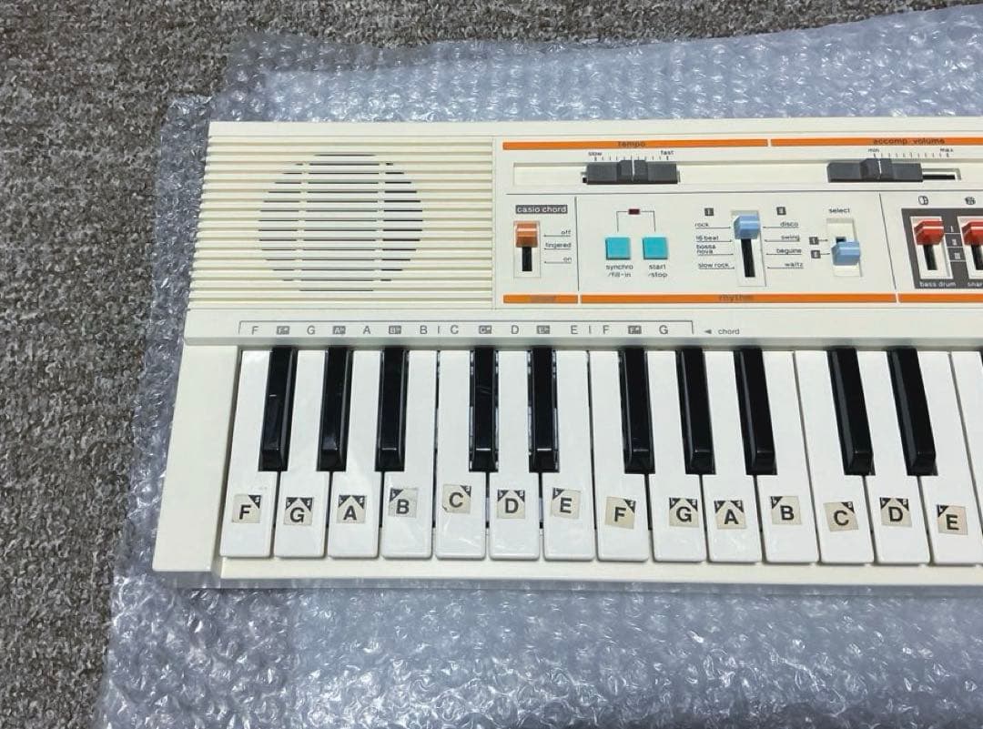 Casio MT-52☆リズムマシン付きビンテージシンセサイザー☆日本製☆希少☆
