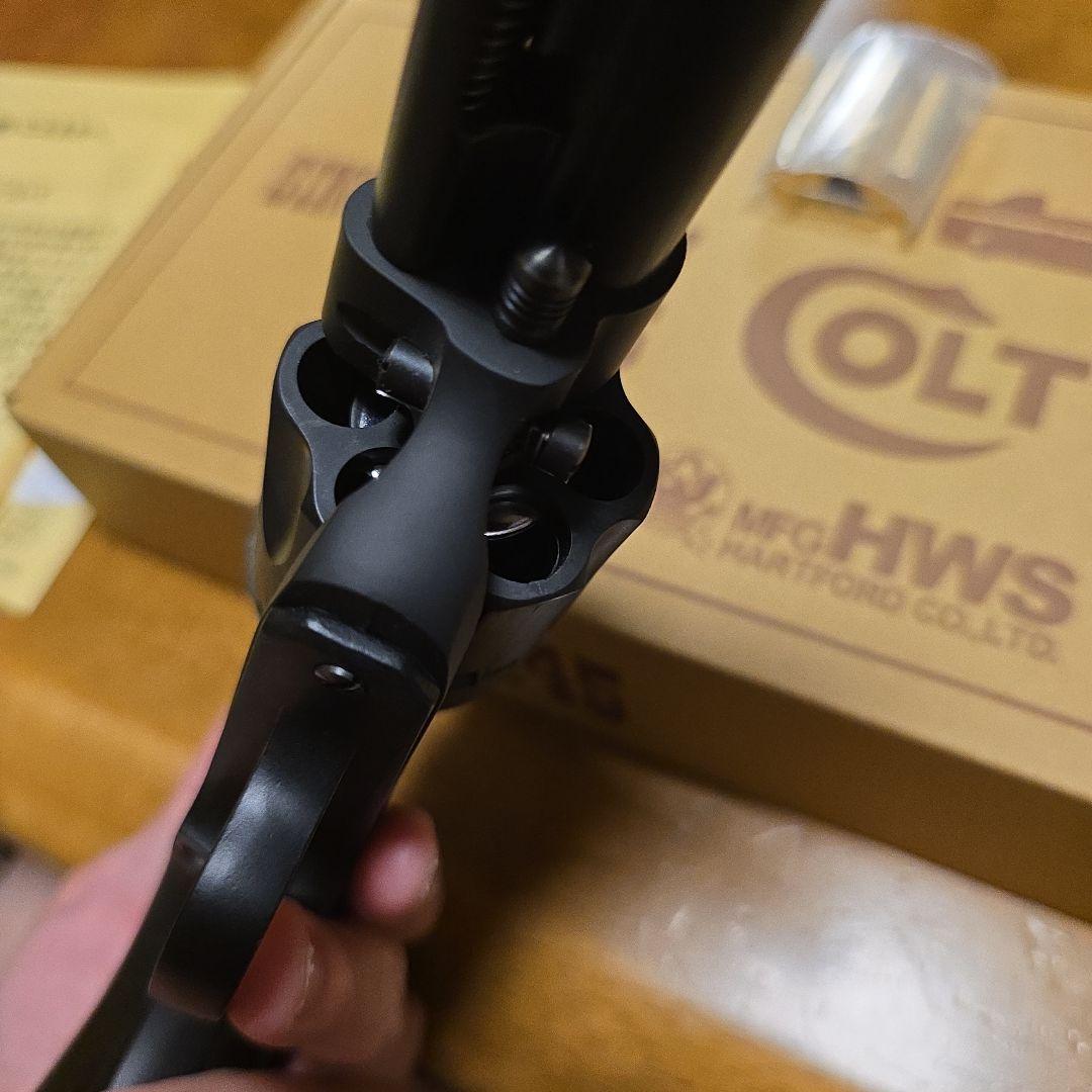 シングルアクションアーミー　シビリアン　ラバーモデル　モデルガン