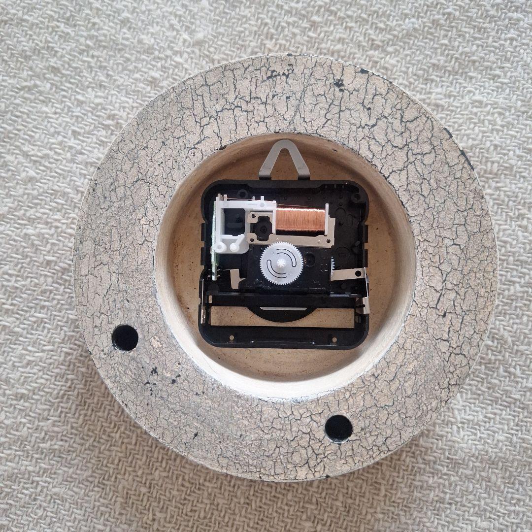 難あり*chikuni * wall clock　アルミ希少　三谷龍二　井藤昌志