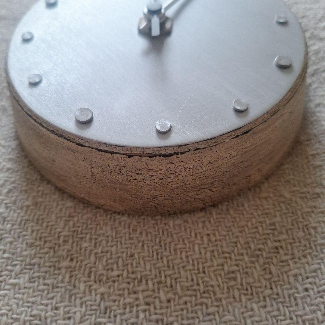 難あり*chikuni * wall clock　アルミ希少　三谷龍二　井藤昌志