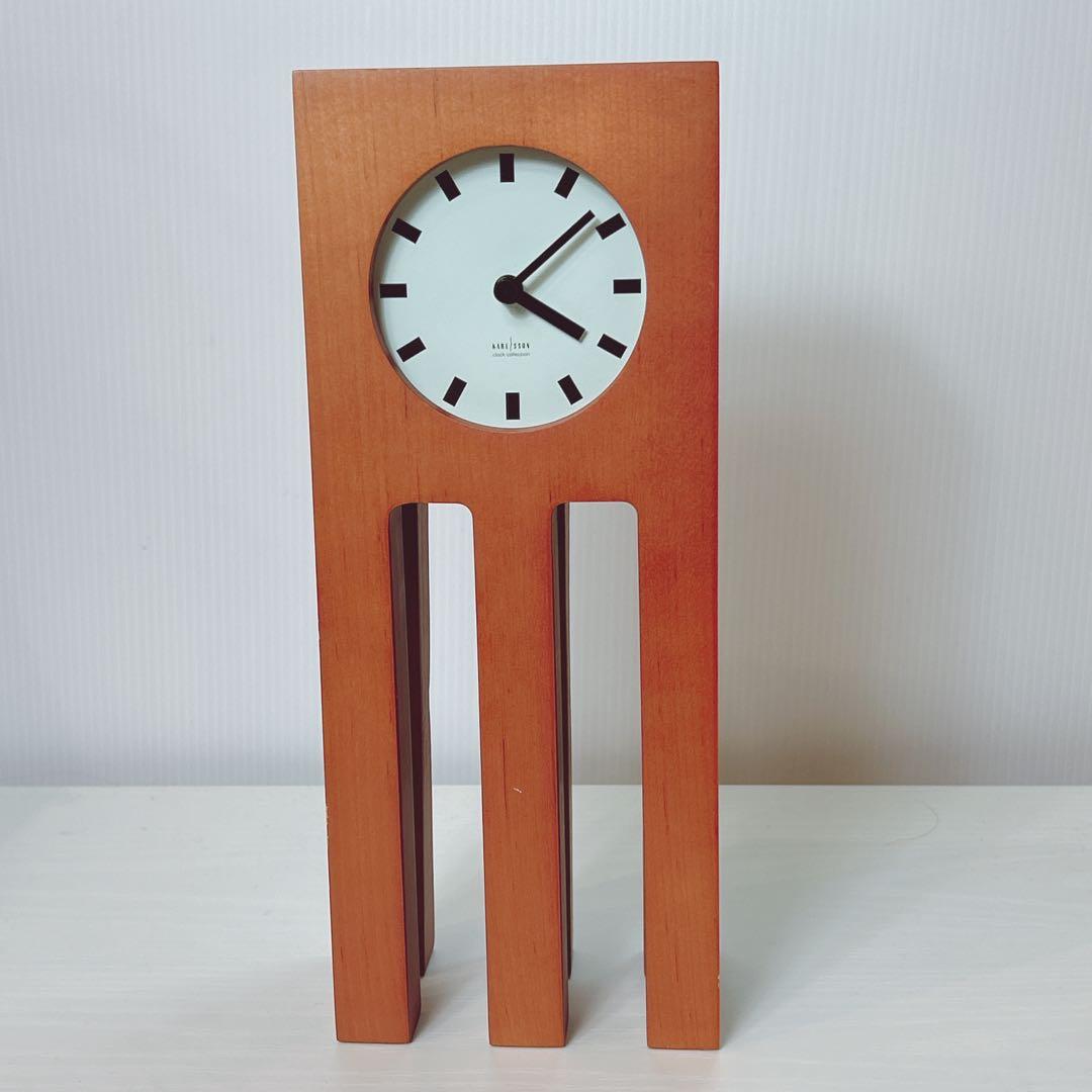 KARLSSON 80's オランダ デスククロック　置き時計　海外製