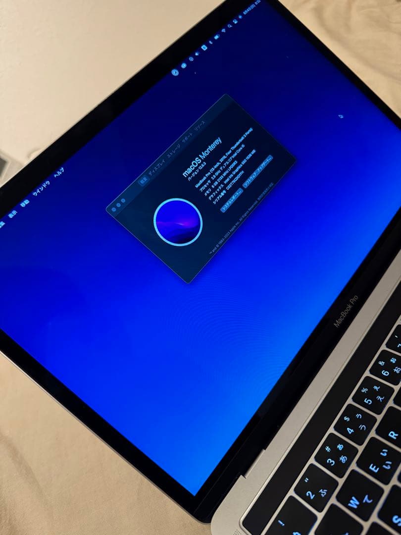 MacBook本体 MacBook Pro 13-inch Model No.A1706(2016)