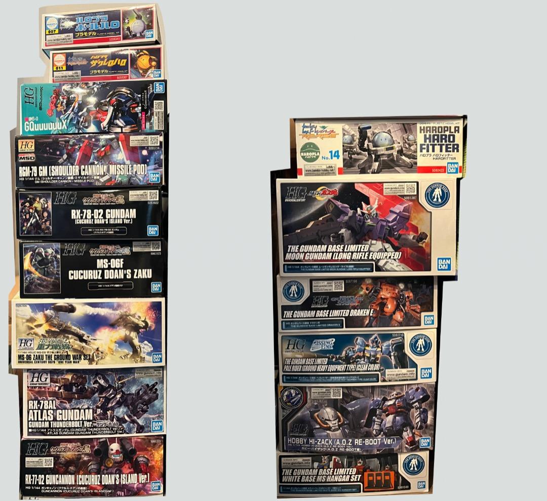 HG ガンプラ　セット　レア　ガンダムベース