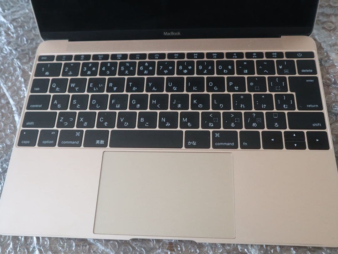 【ジャンク品】MacBook (Apple/12インチ/2016)ゴールド