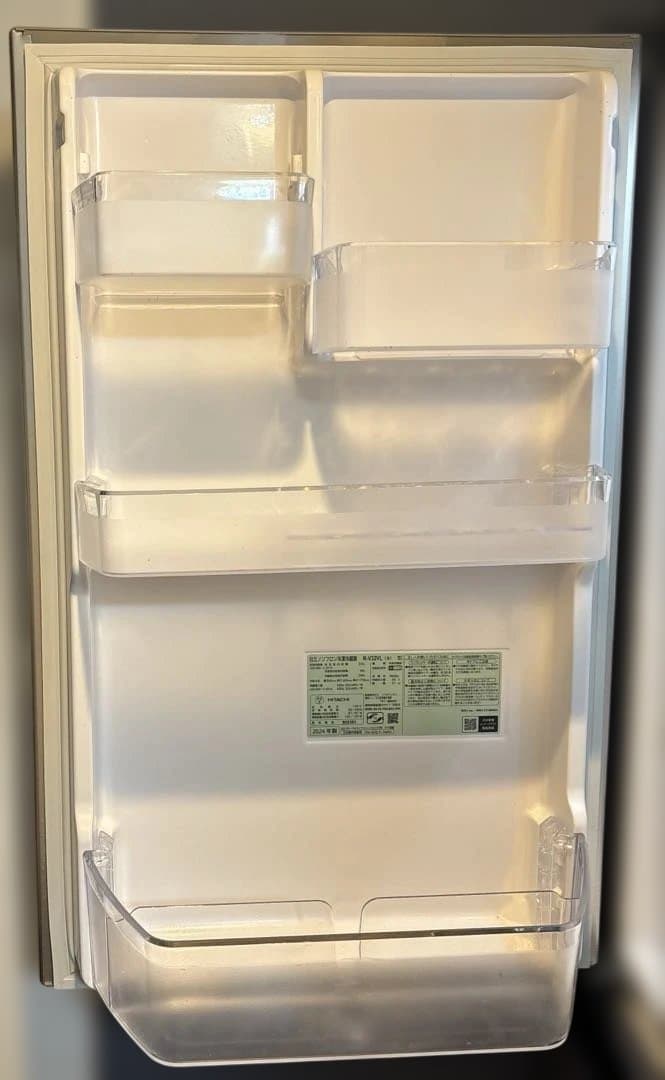 日立冷蔵庫　315L R-V32VL 2024年製　左開き　使用1年　匿名配送