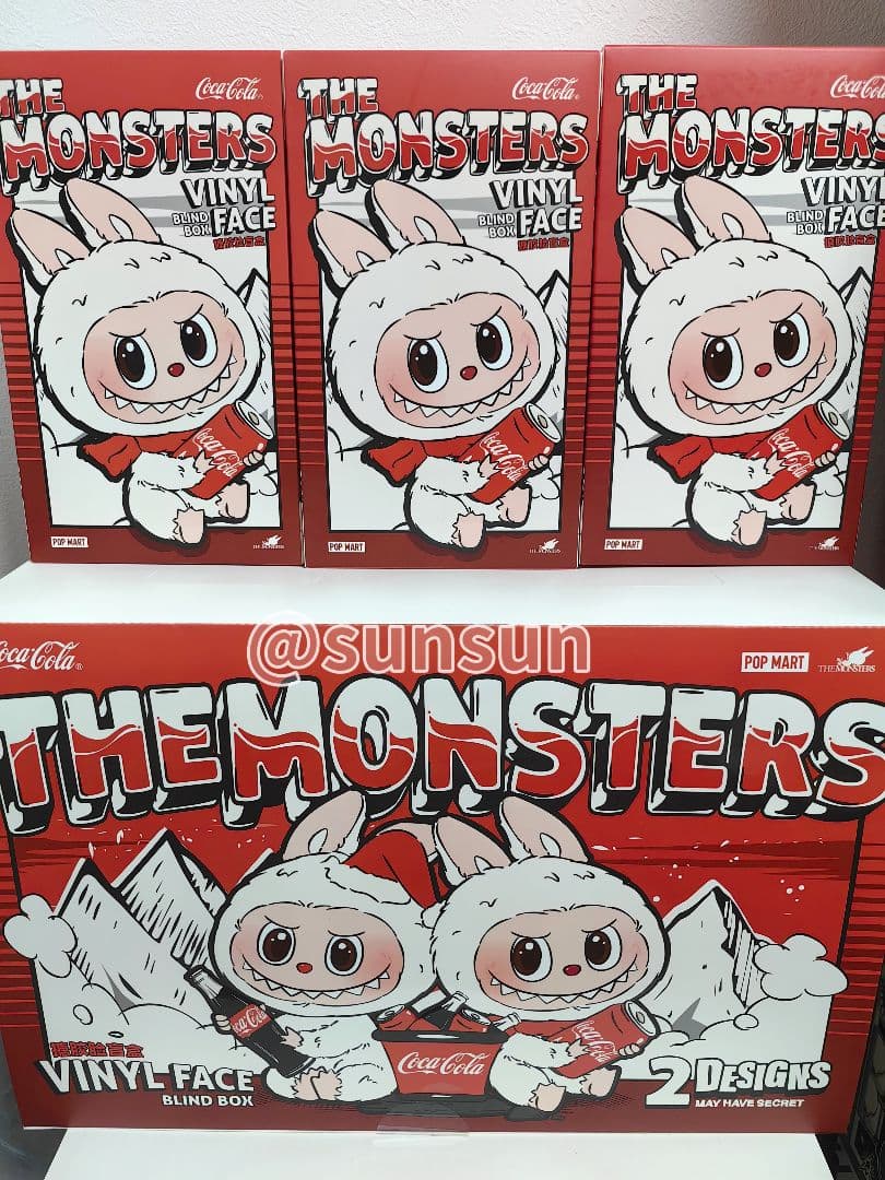 s*r様 POP MART LABUBU コカ·コーラ 新品未開封3個セット
