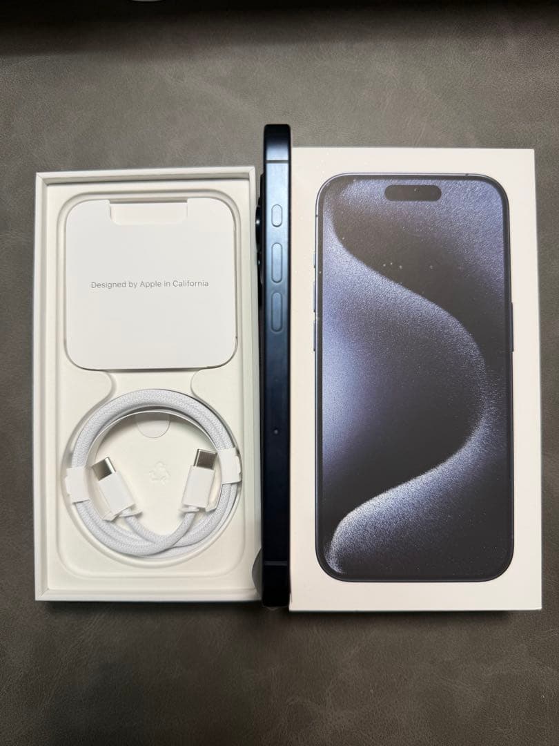 r*u様 iPhone15 Pro 256GB ブルーチタニウム SiMフリー