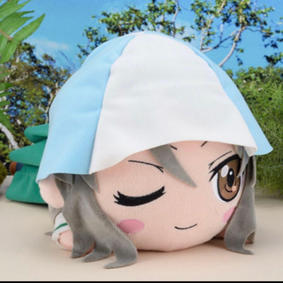希少　ガールズ&パンツァー メガジャンボ　寝そべりぬいぐるみ 転校生 ミカ
