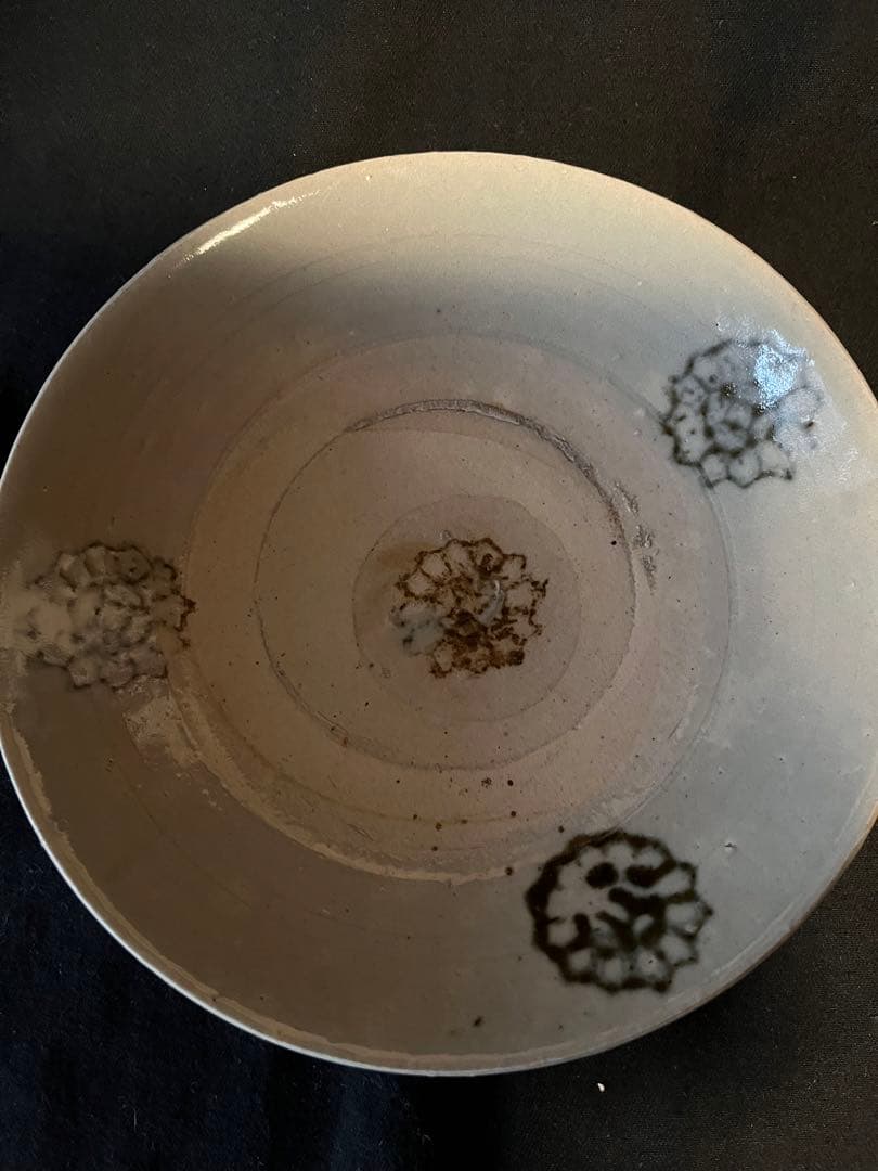 シンプルがいい 中国清代末 印判手 清楚な皿 民藝の魅力 割れ、カケなし