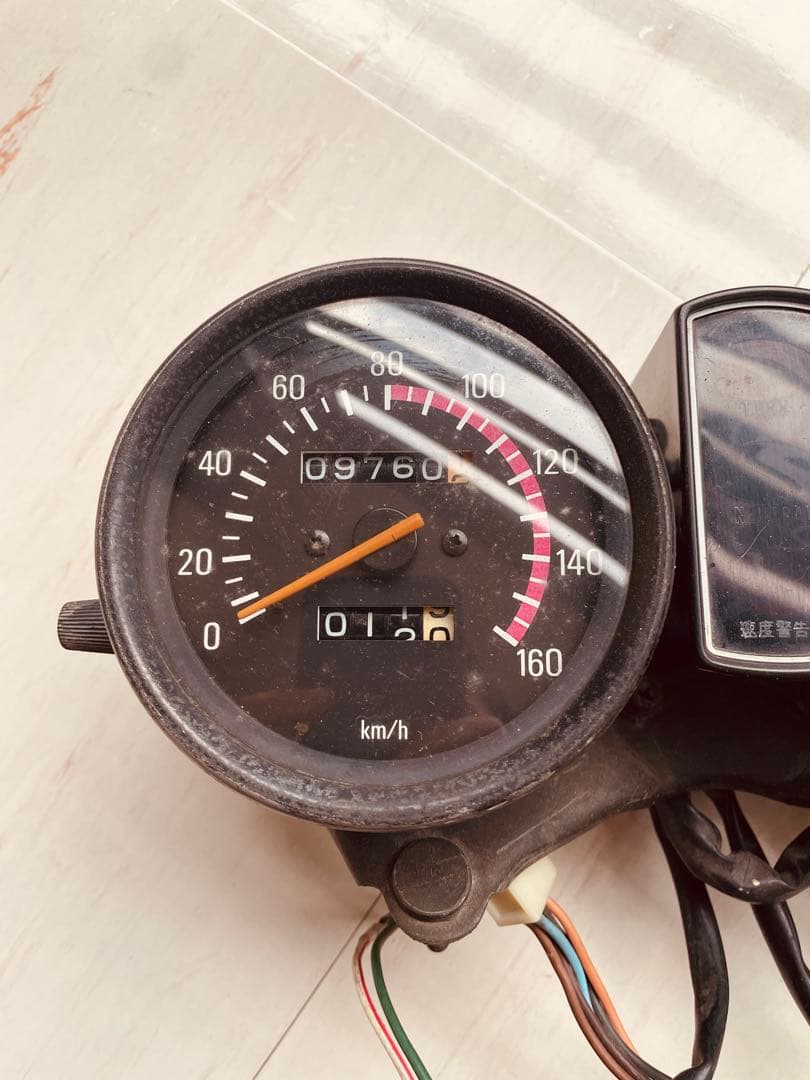 ヤマハSR400 SR500 スピード メーター タコメーターヴィンテージ