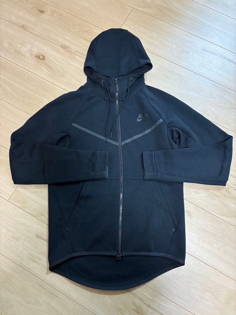 ナイキテックフリース　セットアップ　上下　ブラック　Sサイズ　国内正規品