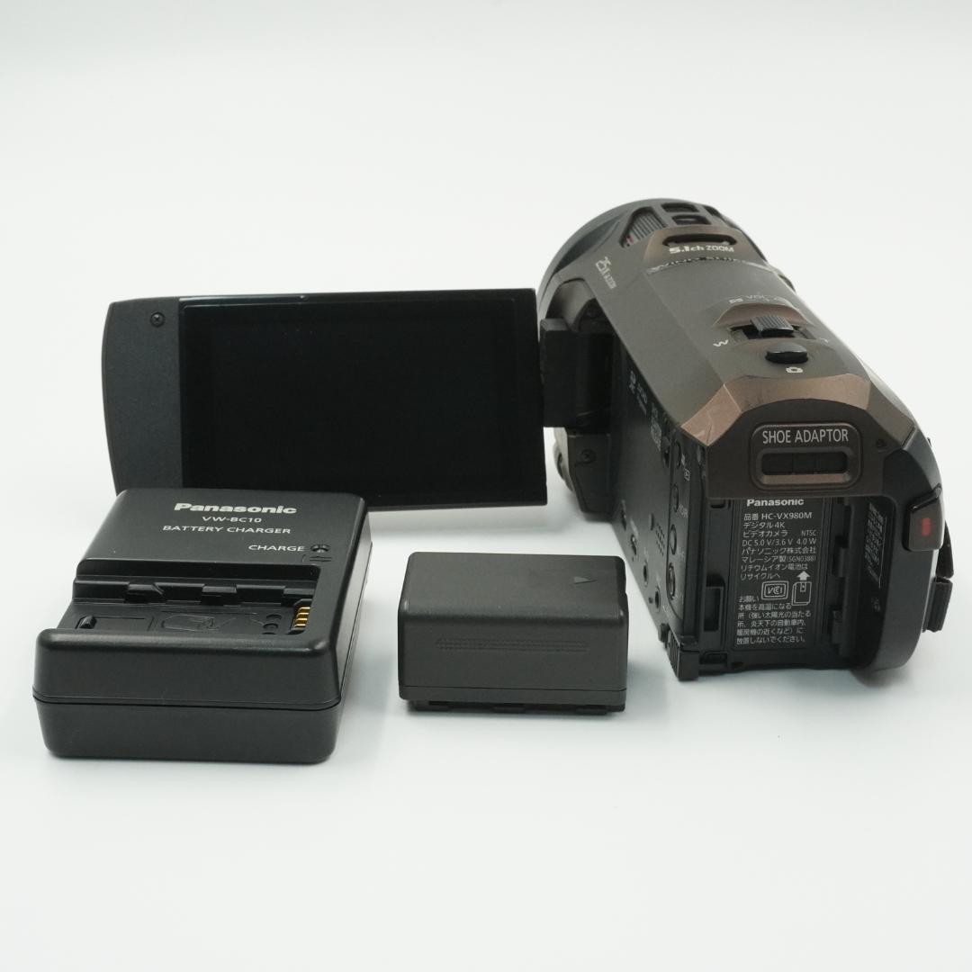 ■極上品■ PANASONIC VX980M デジタル4K ブラウン #382
