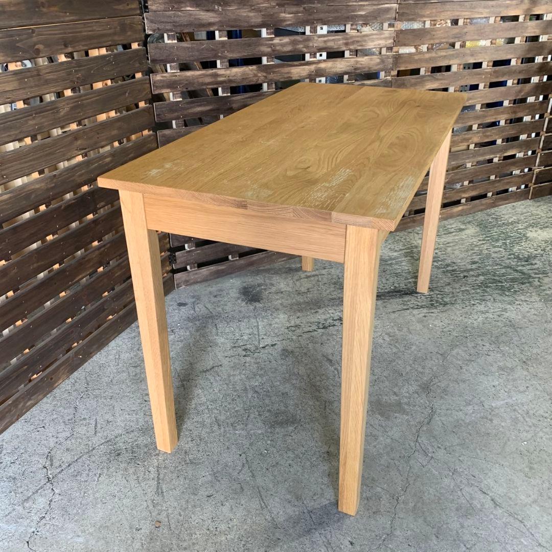 I925\" MUJI 無垢材デスク W1100 オーク材