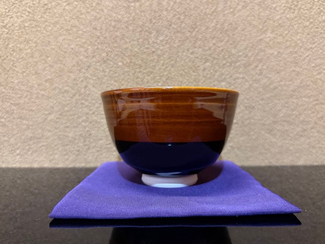 十一代大樋長左衛門（年雄）　大樋茶碗　共箱