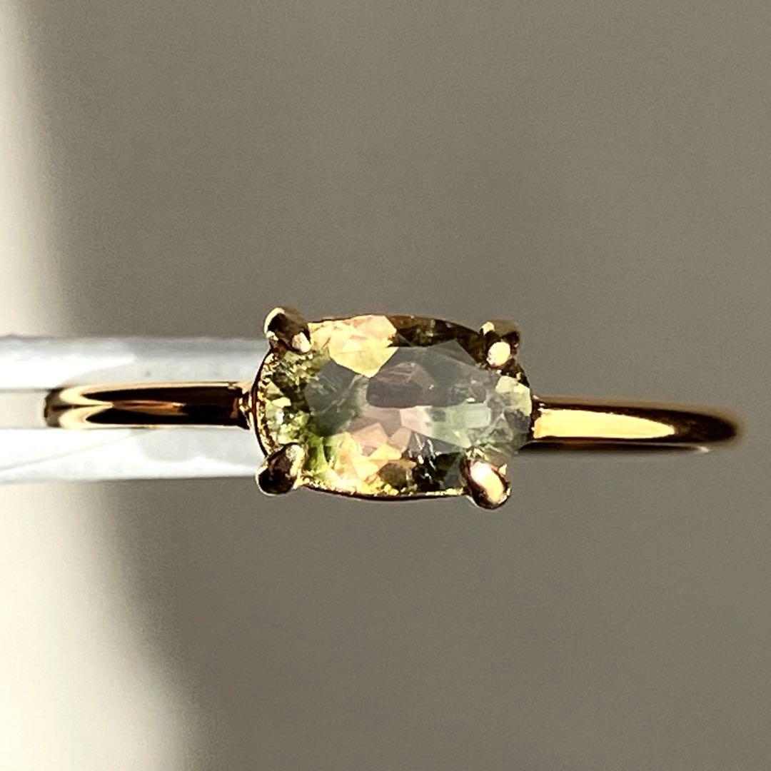 【おぴさまご確認用】ミントガーネットのファセットリング260102