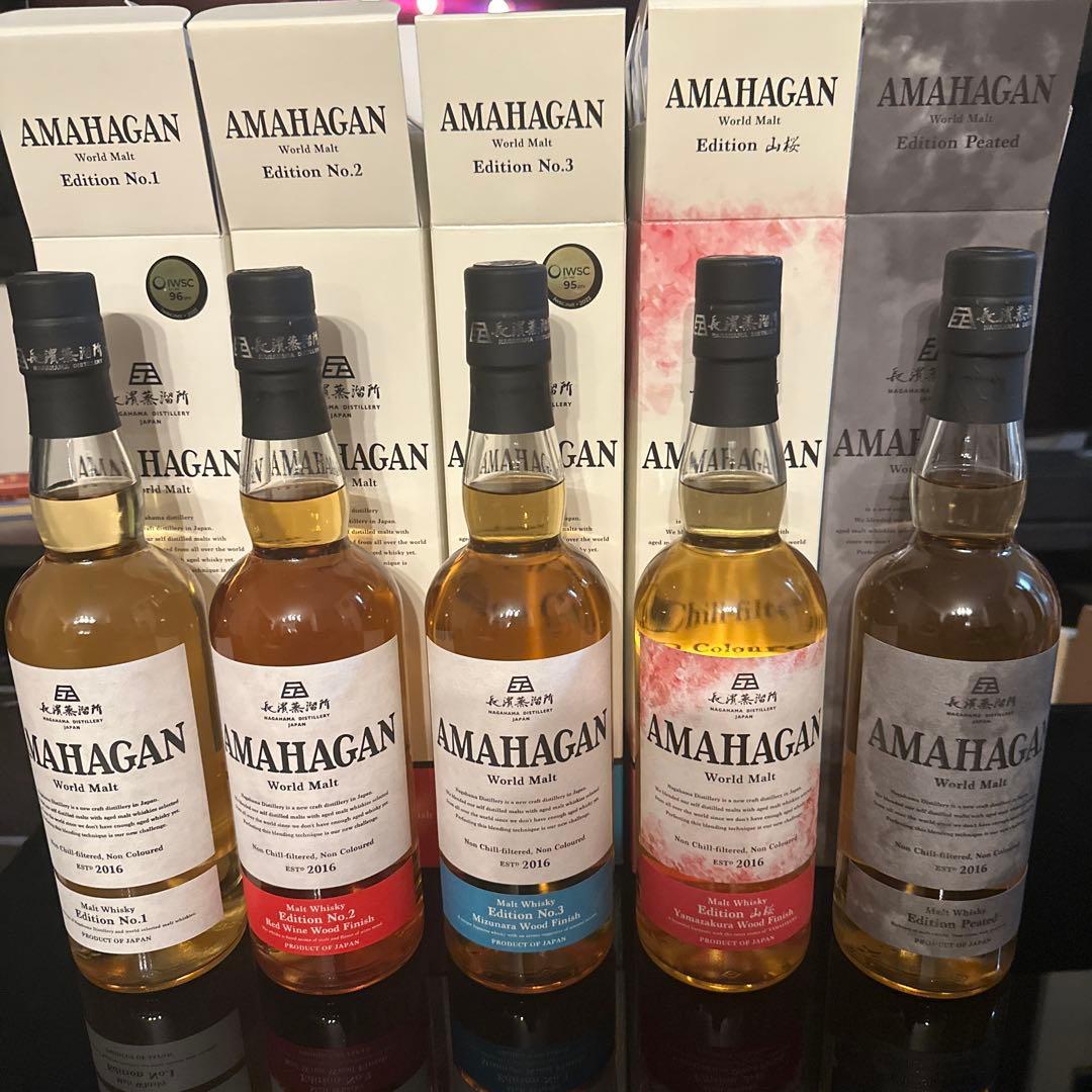 ウイスキー AMAHAGAN World Malt Series 2016