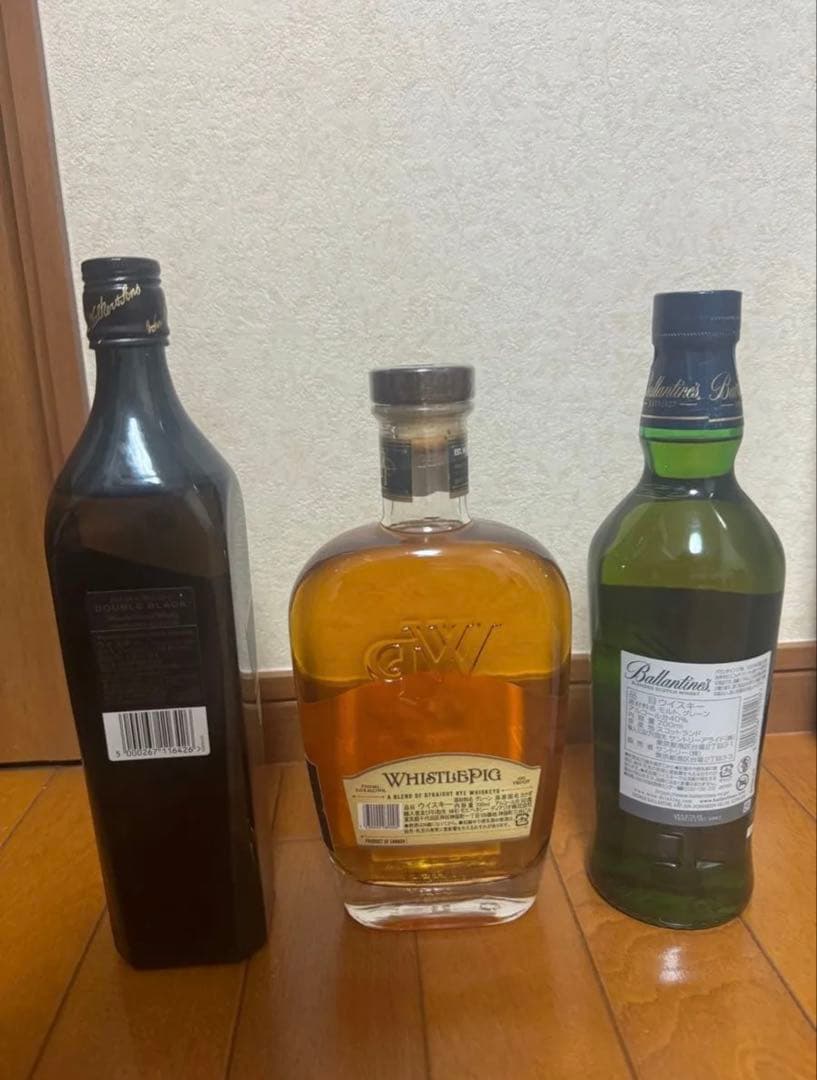 新品未開封　正規品ウイスキー3本