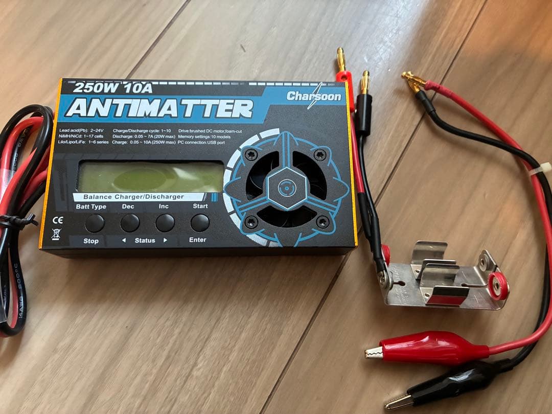 ふ*じ様 ミニ四駆 充電器 アンチマター 電源アダプター・その他セット