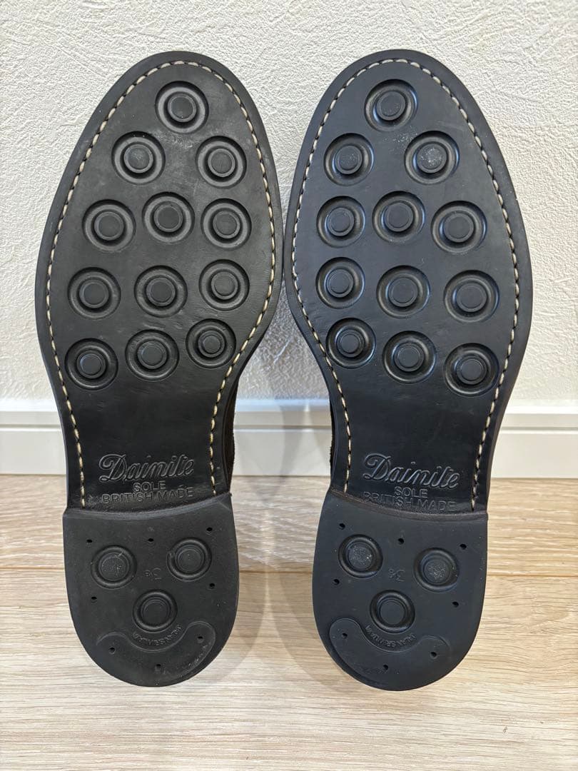 【美品】ジャランスリウァヤ　スエード　Uチップ　シューズ