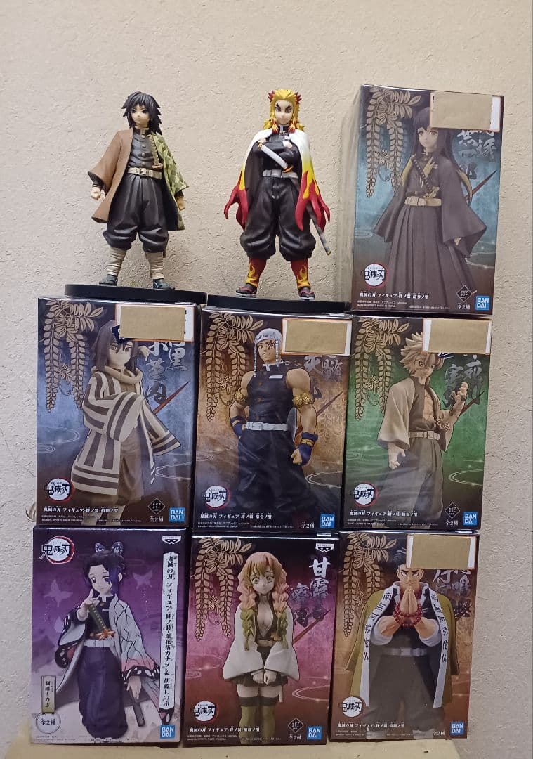 鬼滅の刃 絆ノ装 柱9体 フィギュアセット