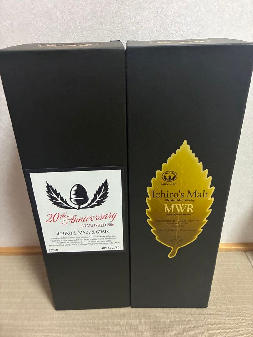 イチローズモルト　20th 20周年記念　ミズナラウッドリザーブ　MWR