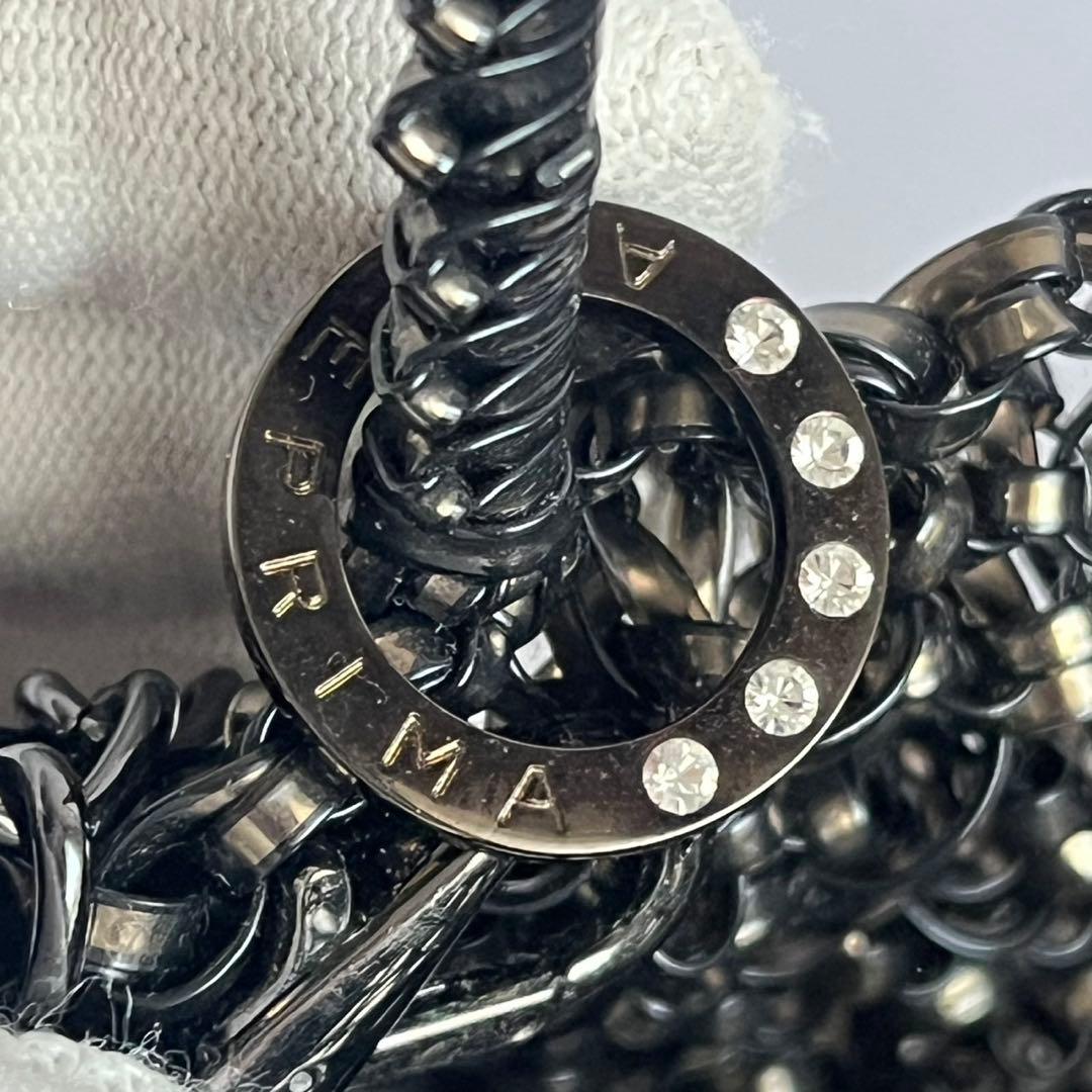 ✨未使用級✨　ANTEPRIMA スクエア　ワイヤーバッグ　ブラック