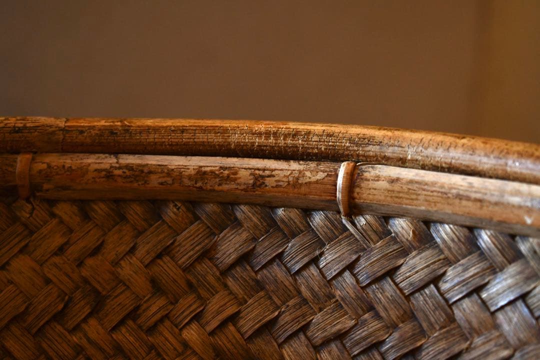 古道具　フィリピン　ルソン島　古籠　民藝　vintage プリミティブ　竹編み