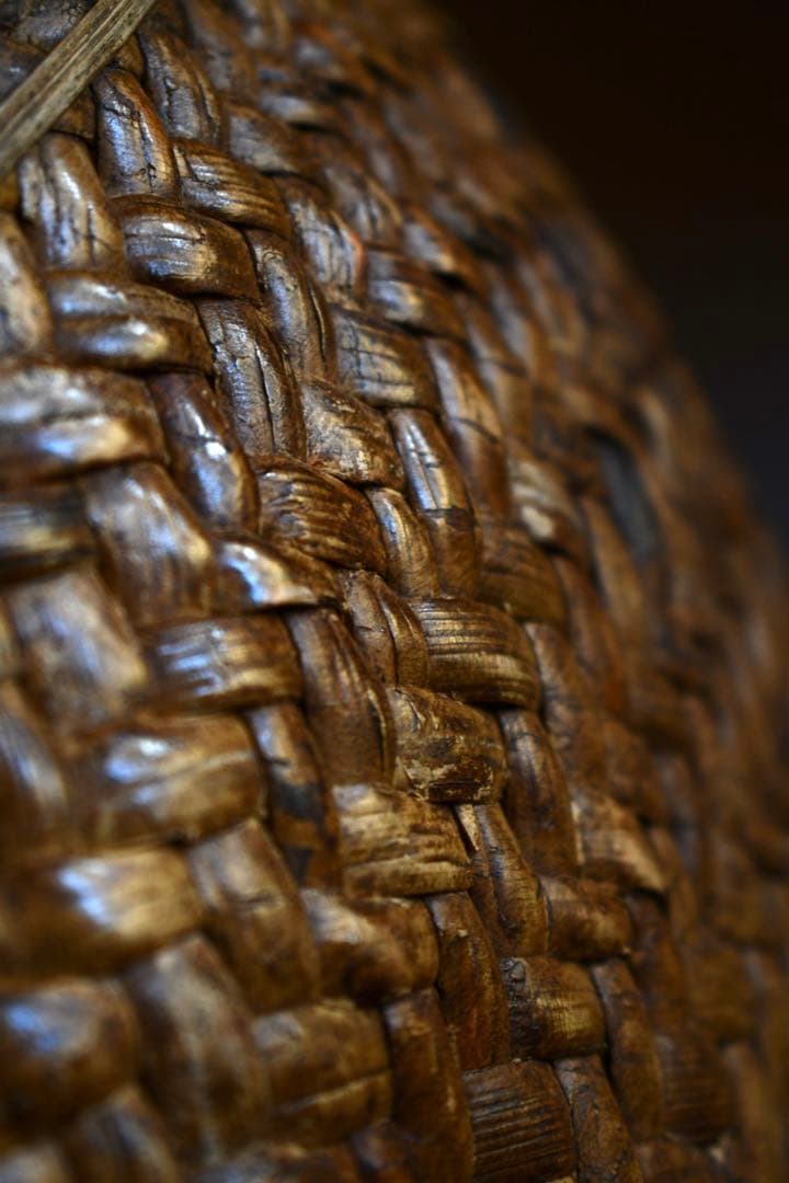 古道具　フィリピン　ルソン島　古籠　民藝　vintage プリミティブ　竹編み