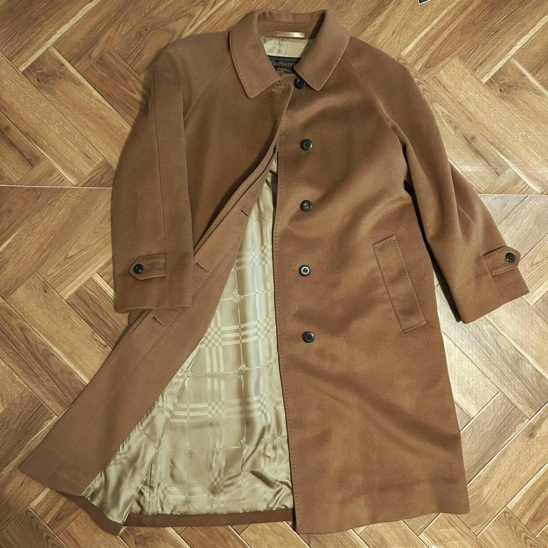 【kanta】美品⭐︎Burberrys バーバリー　カシミヤ　ロングコート