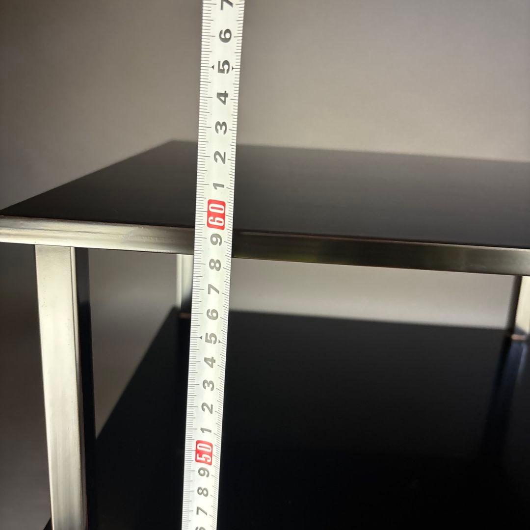 茶道具　塗師　宗春　米棚　共箱