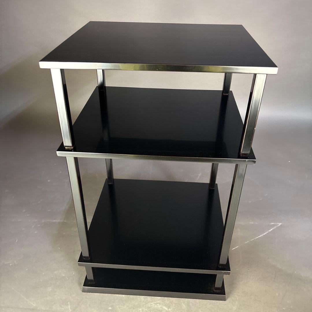 茶道具　塗師　宗春　米棚　共箱