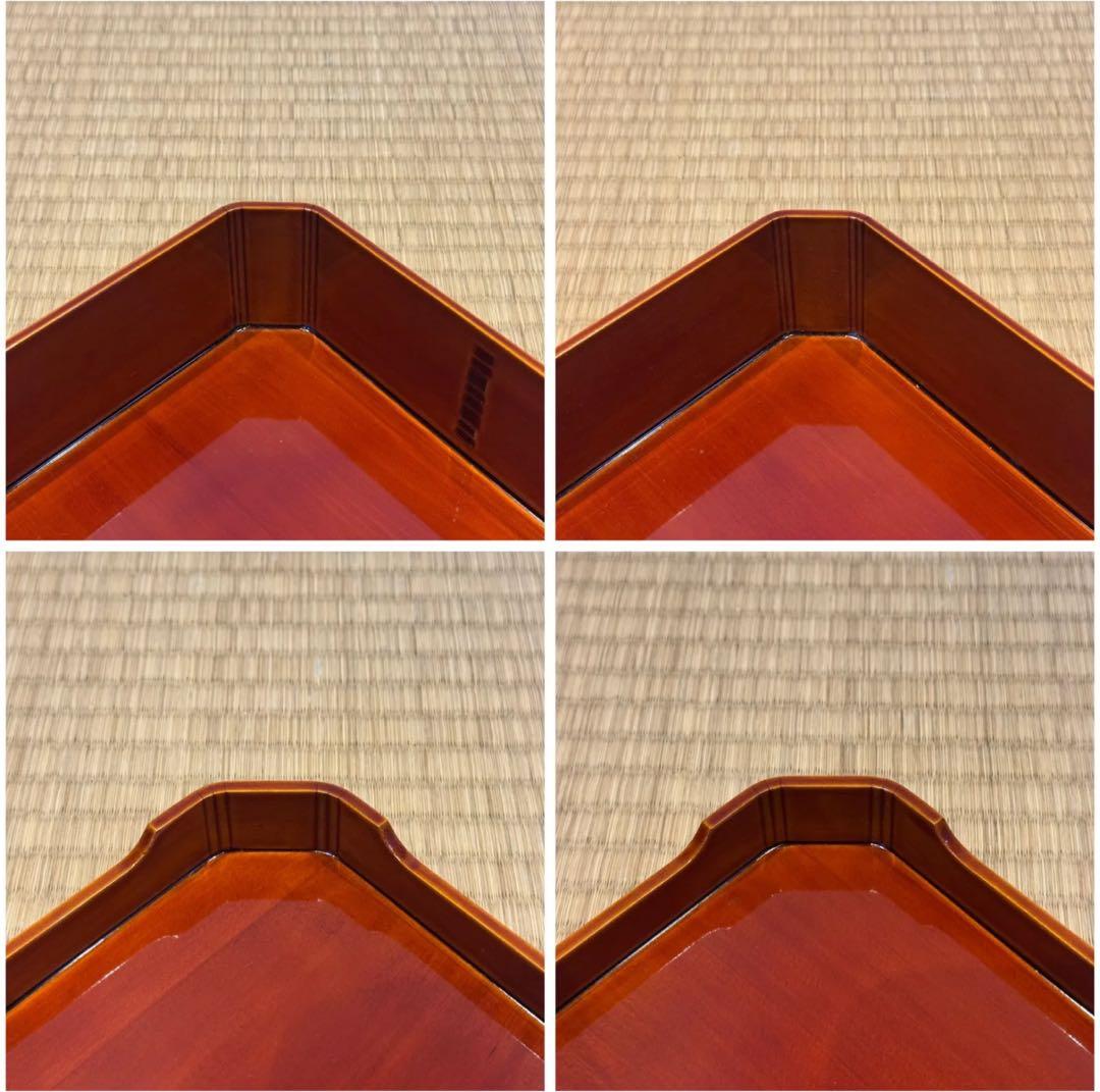 飛驊春慶塗 大徳寺 縁高 18客 共箱 茶道具 茶懐石道具 弁当箱 会席