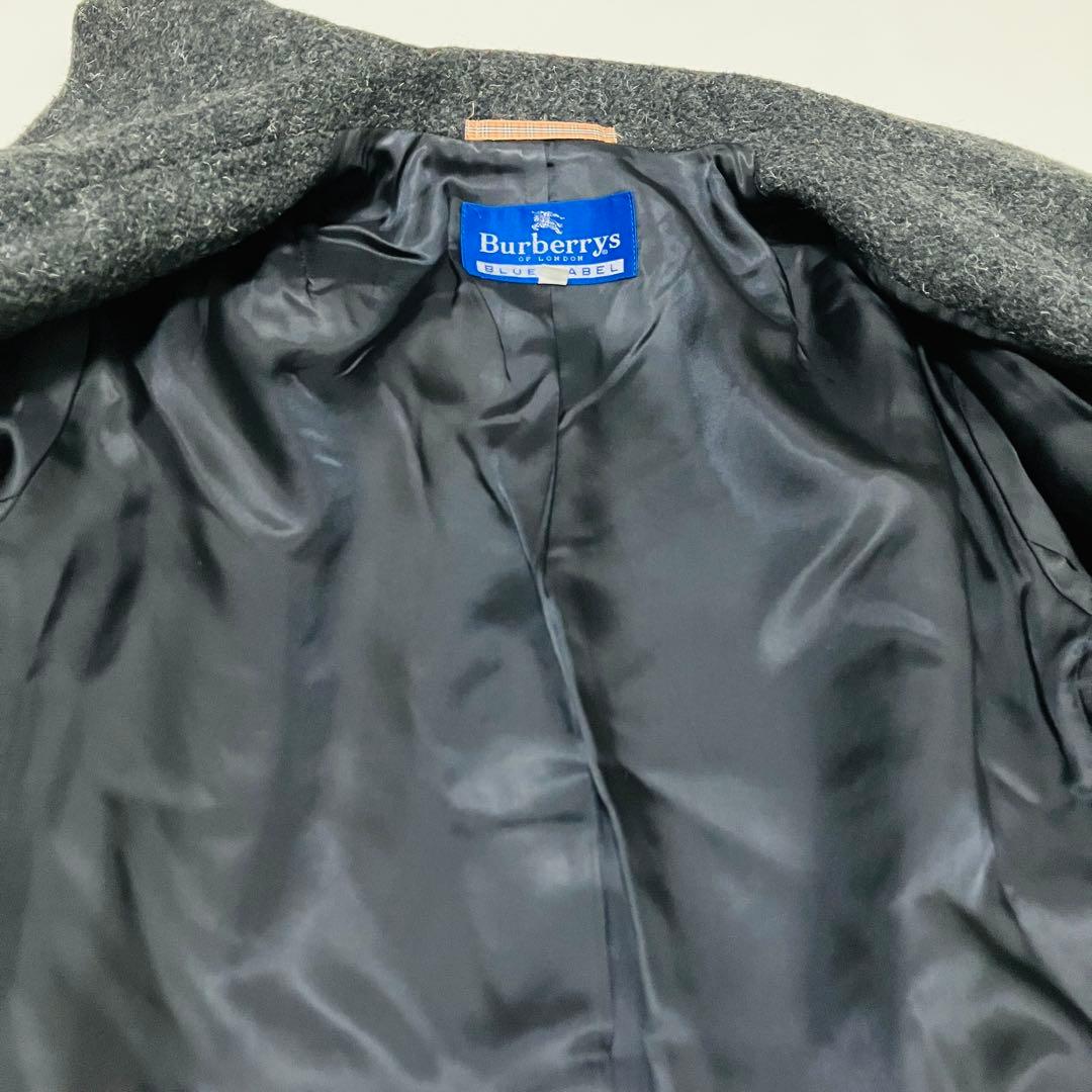 美品✨バーバリーズ ブルーレーベル　ベルテッドコート　ロング　ベルト