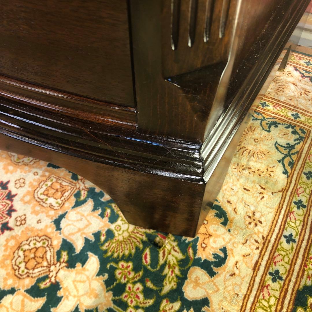 ヴィンテージ US アンティーク　３段　コンパクト　アクセント　キャビネット