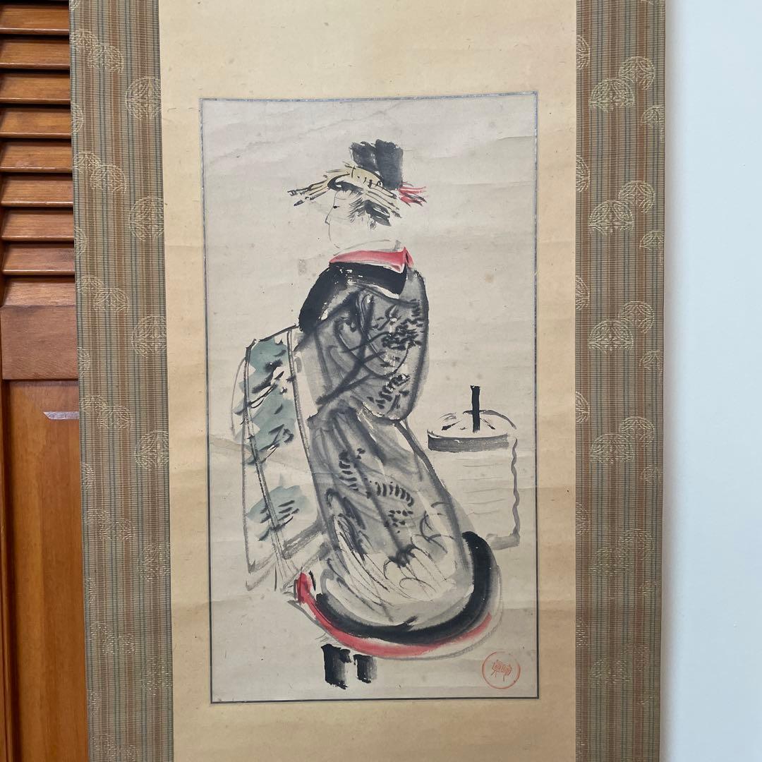 酒井抱一の掛け軸