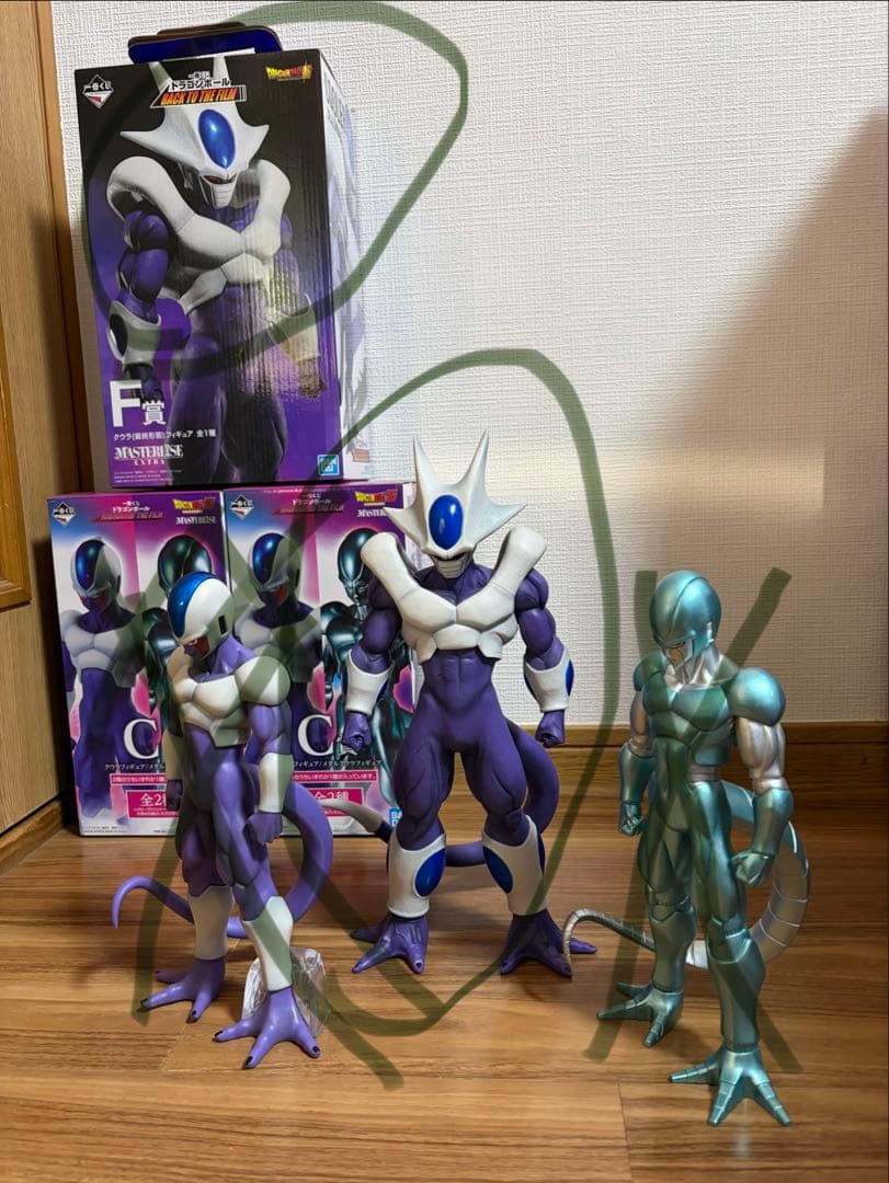 【 memy】一番くじ コルド大王 メカフリーザ クウラ セット