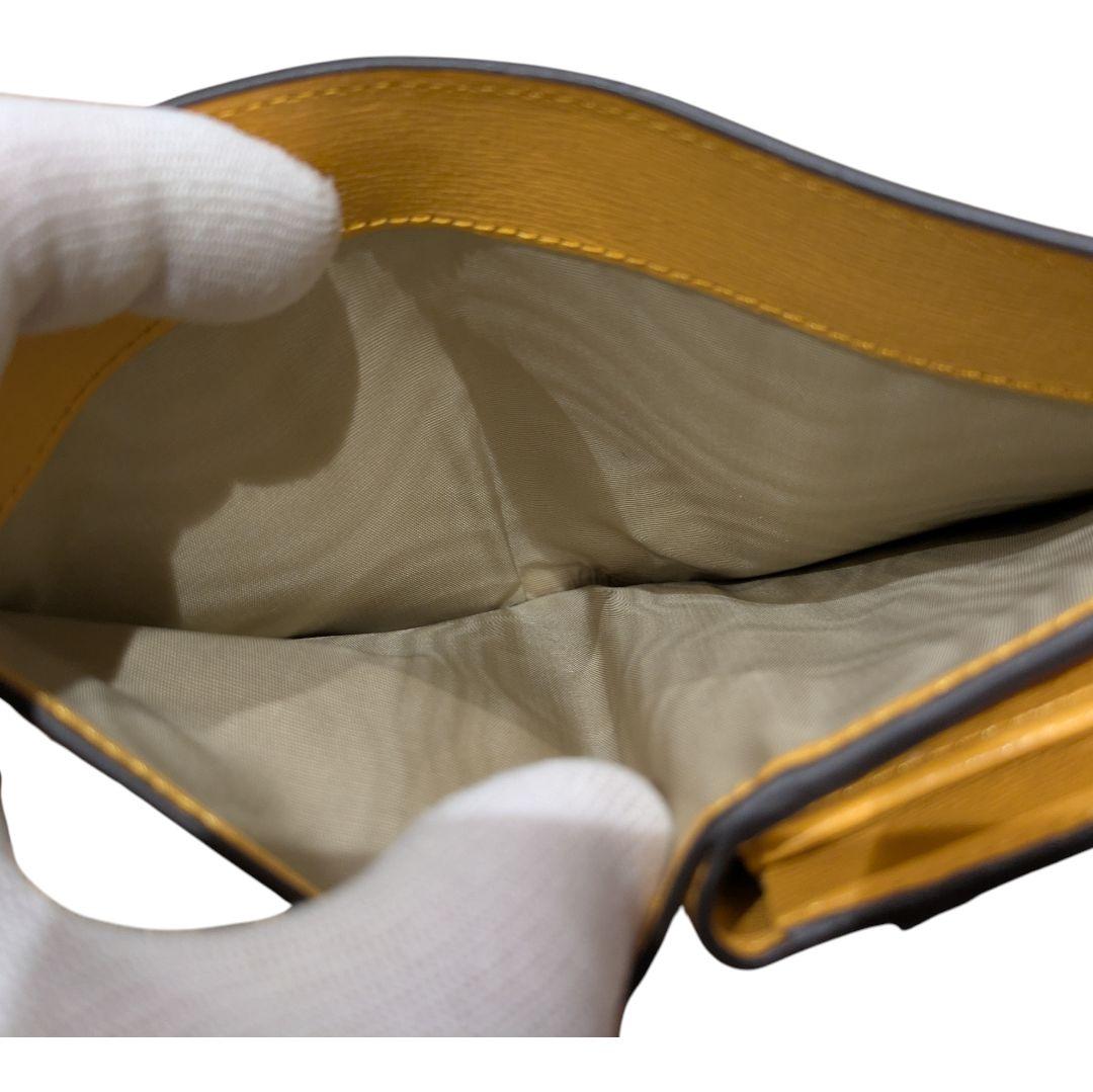 【新品未使用】 FURLA フルラ BABYLON(バビロン) M コンパクト黄