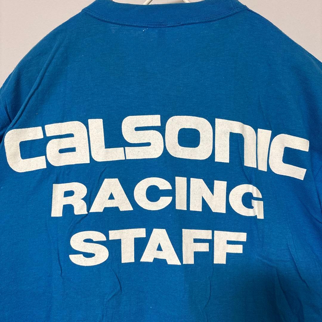 IMPUL CALSONIC RACING TEAM 非売品 tシャツ 90s