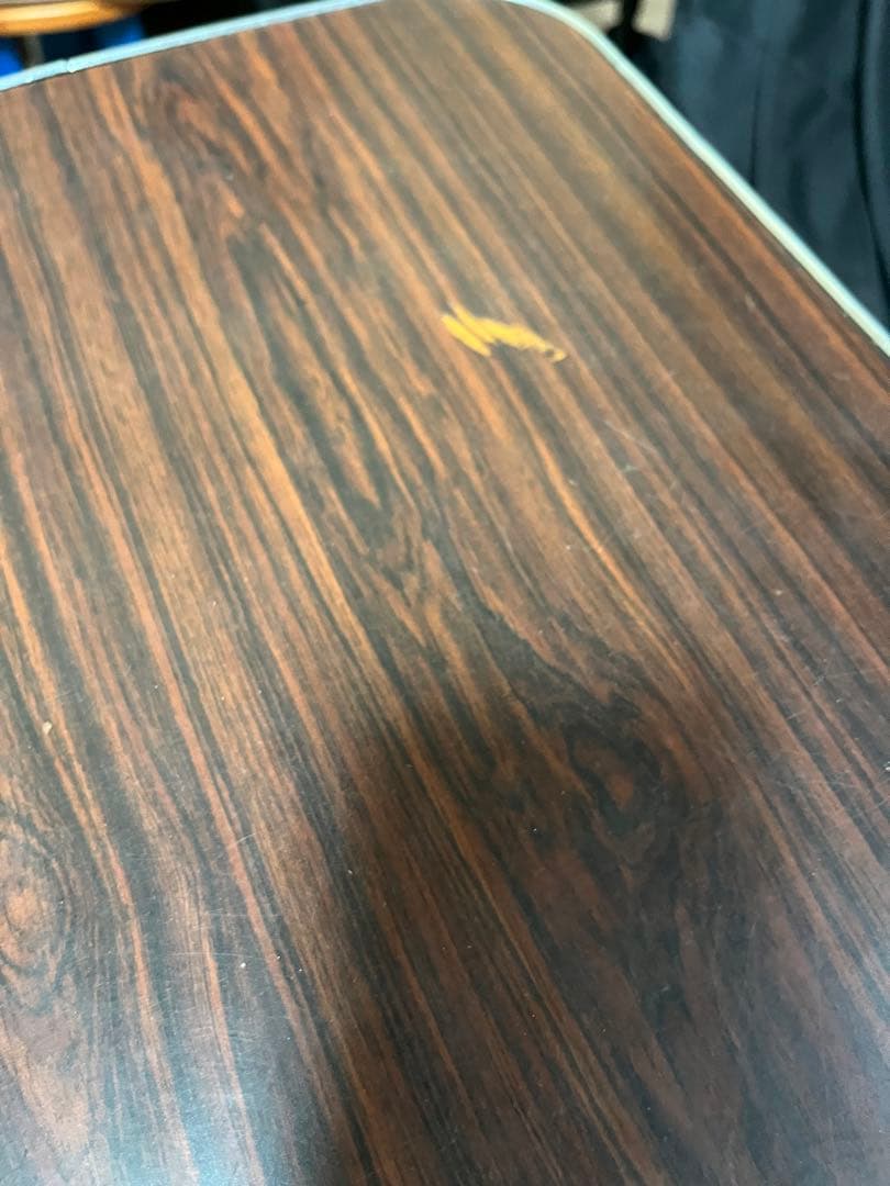 サイドテーブル セット インテリア 昭和レトロ 当時物 アンティーク 鉄脚