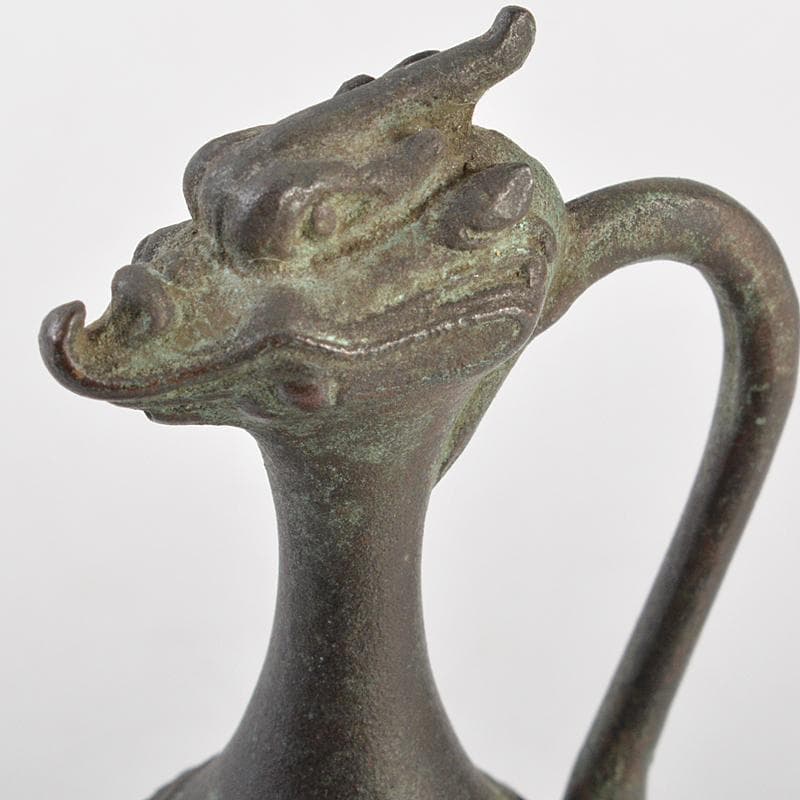 中国　古銅　神獣形　水滴　水注　C　R7212