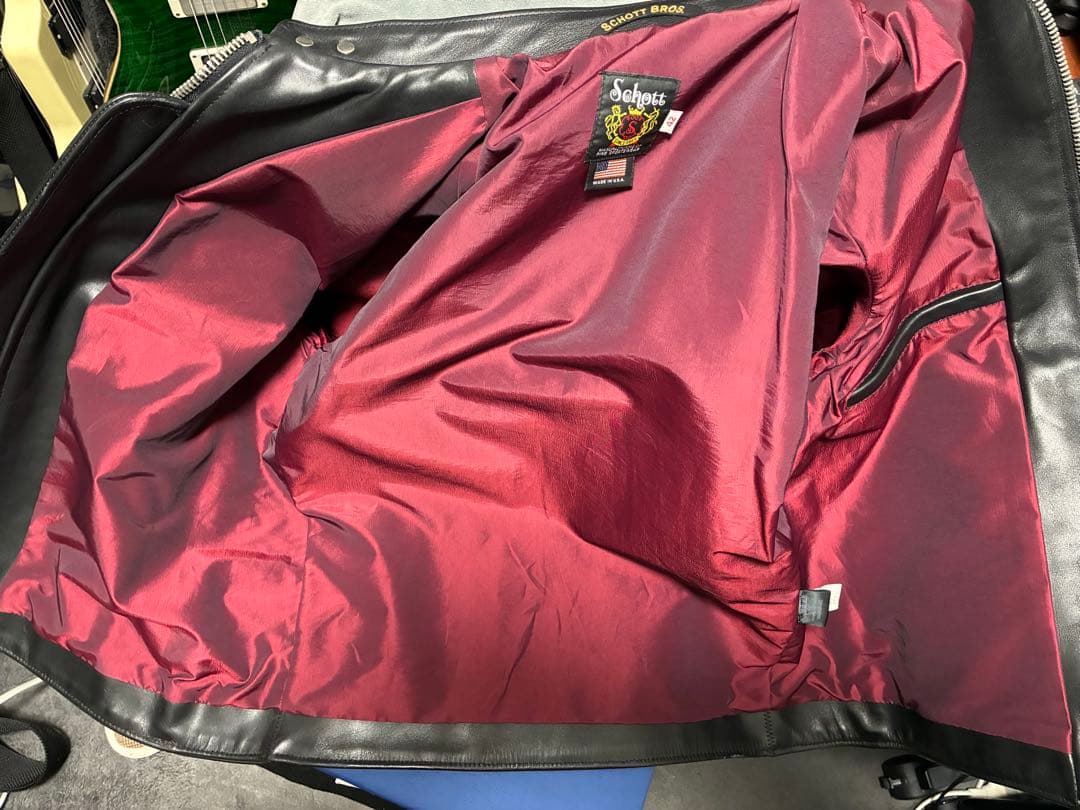 Schott 641xx シングルライダースジャケット 42インチ USA製