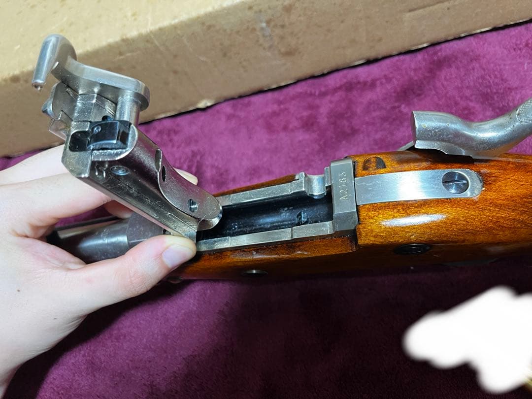 タナカ　m1873 トラップドア　カービン　モデルガン