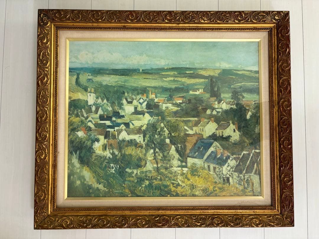 ポール　セザンヌ オヴェールの眺め 25号　複製画