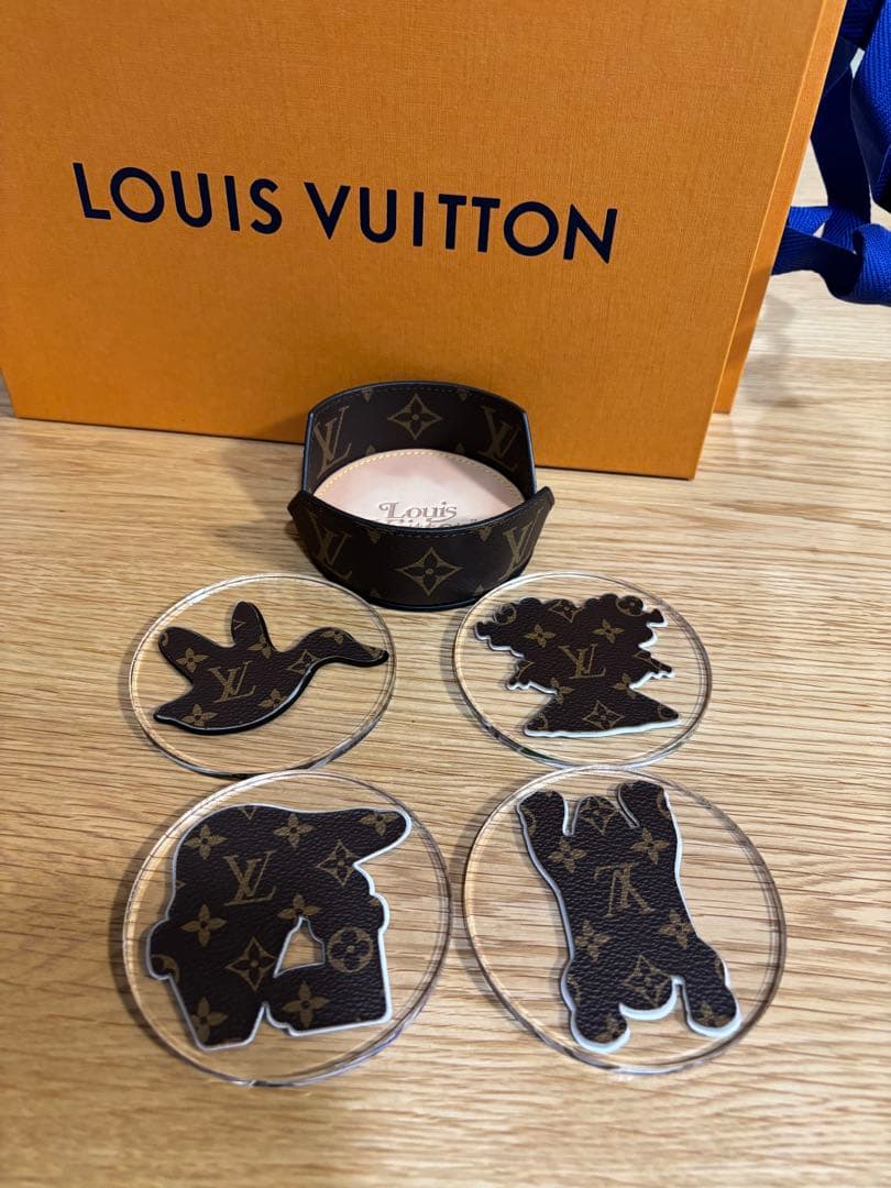 LOUIS VUITTON アクリルコースター 4枚セット