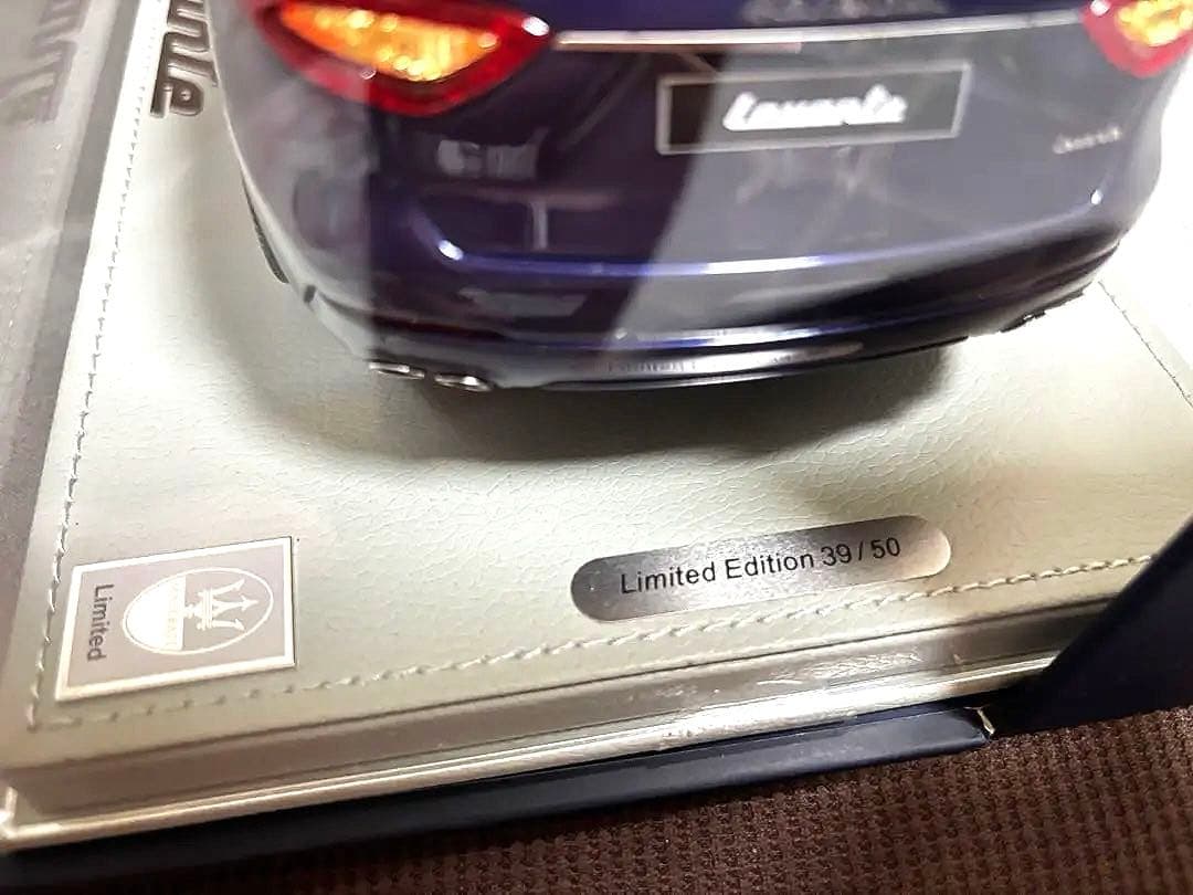 処分SALE!マセラティレヴァンテ1/18LimitedEdition39/50