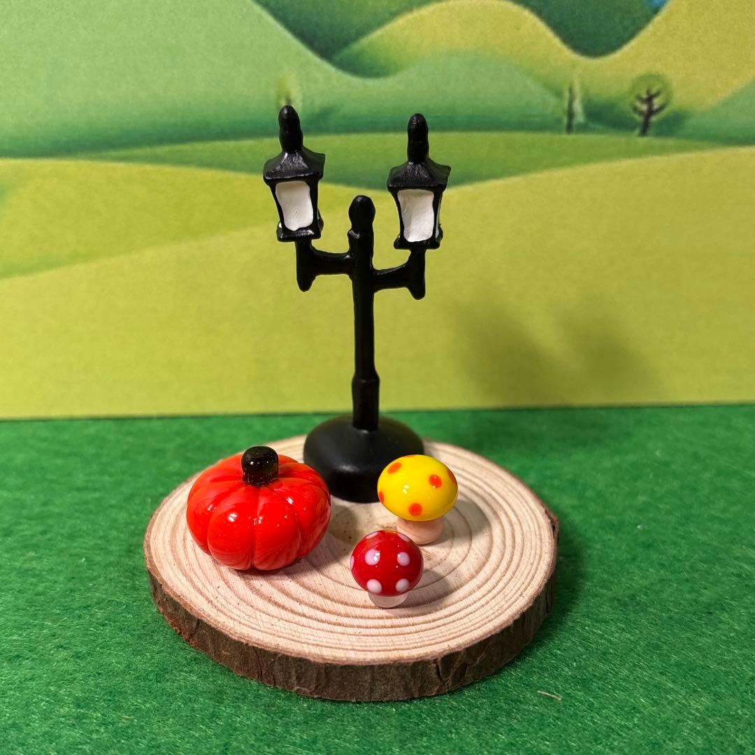 ひとひと　ガラス細工　ミニチュア