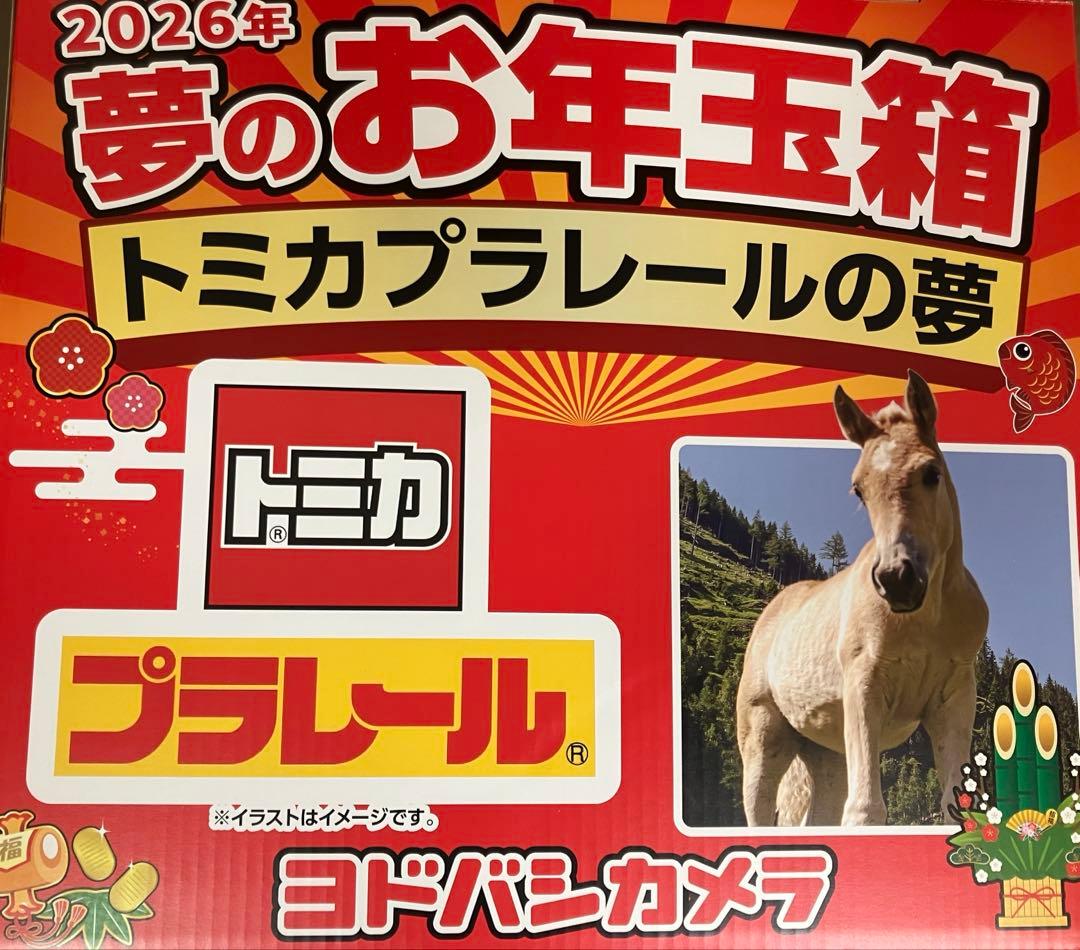 【未開封新品】ヨドバシ トミカプラレールの夢　カメラ