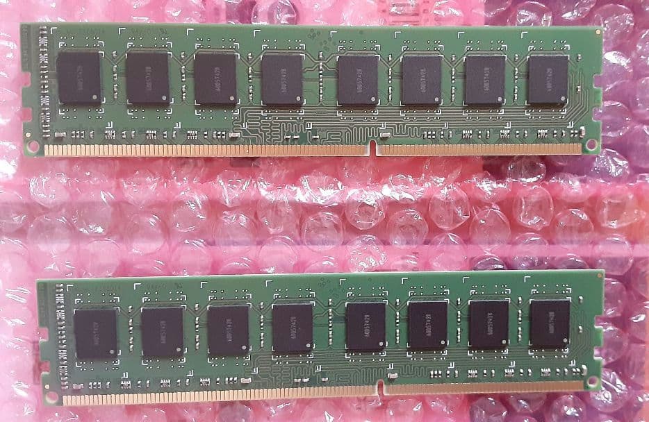 新品8GB2枚16GB　DDR3-1600対応　デスクトップPC用メモリー